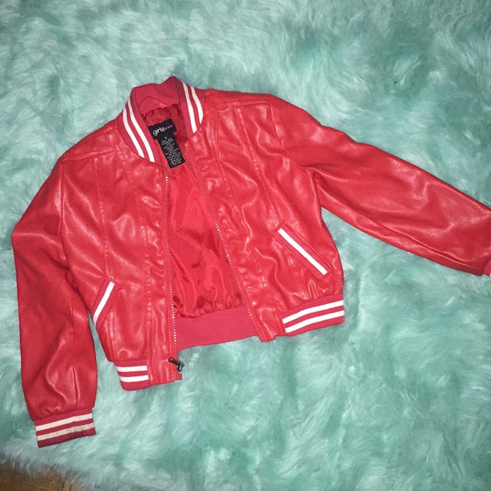 Red Varsity Jacket
